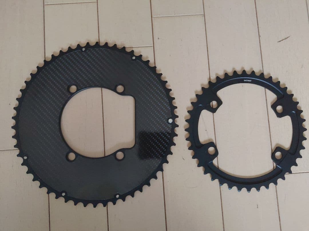 カーボンチェーンリング 54-40 軽量