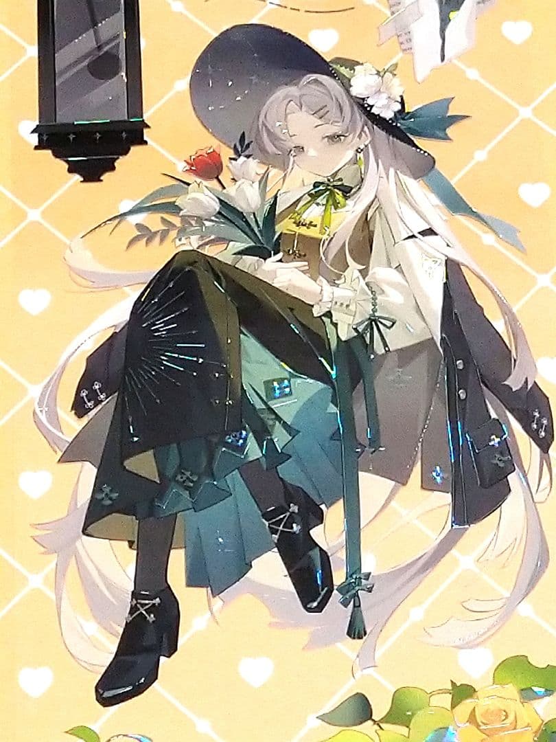 ✩のこり２✩J1026＃霁雨初晴(贝壳光)komos切り売り海外人物マステ女の子