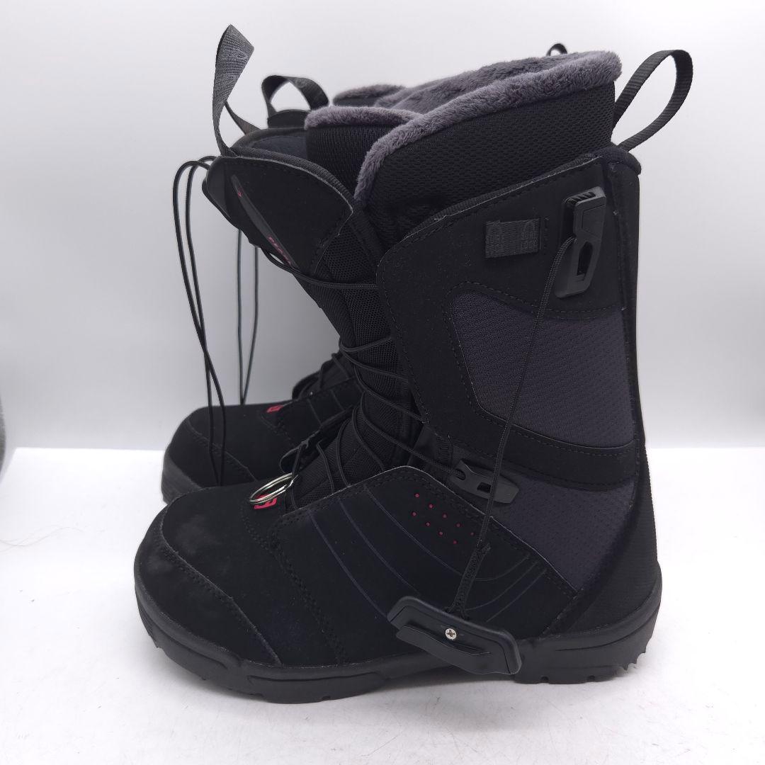 SALOMON サロモン スノーボード ブーツ 23cm ブラック 402151