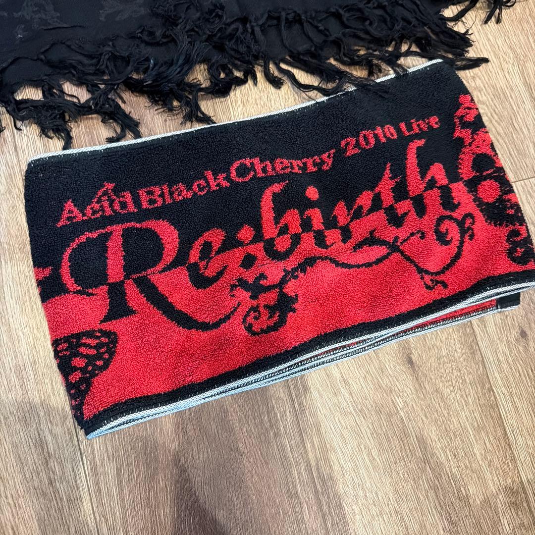 Acid Black Cherry タオル バンダナ スカーフ 4点セット