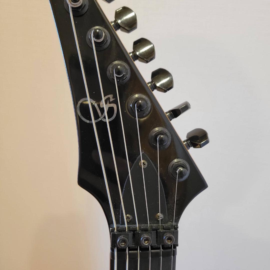 Samick メタル用　変形エレキギター　調整済み　ストラップ付き