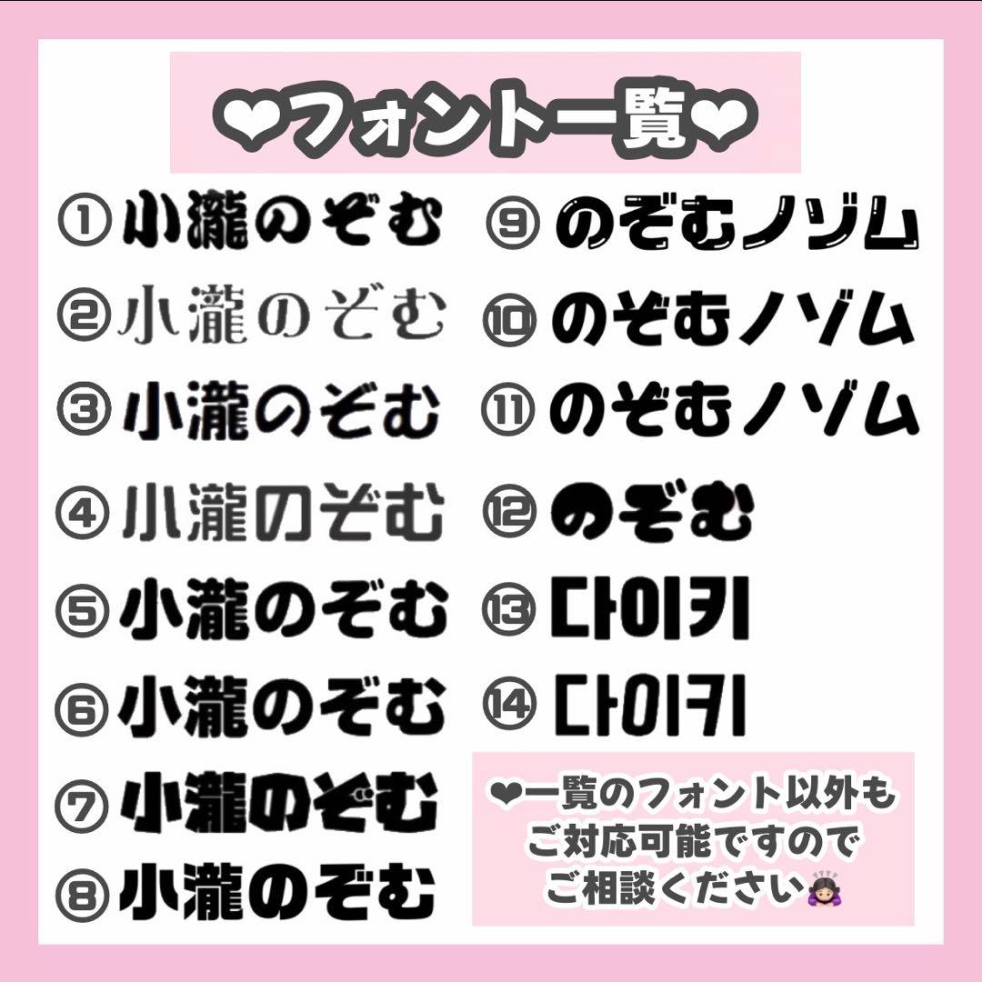 ゆうばりページ うちわ文字 オーダー うちわ屋さん 連結うちわ 文字パネル