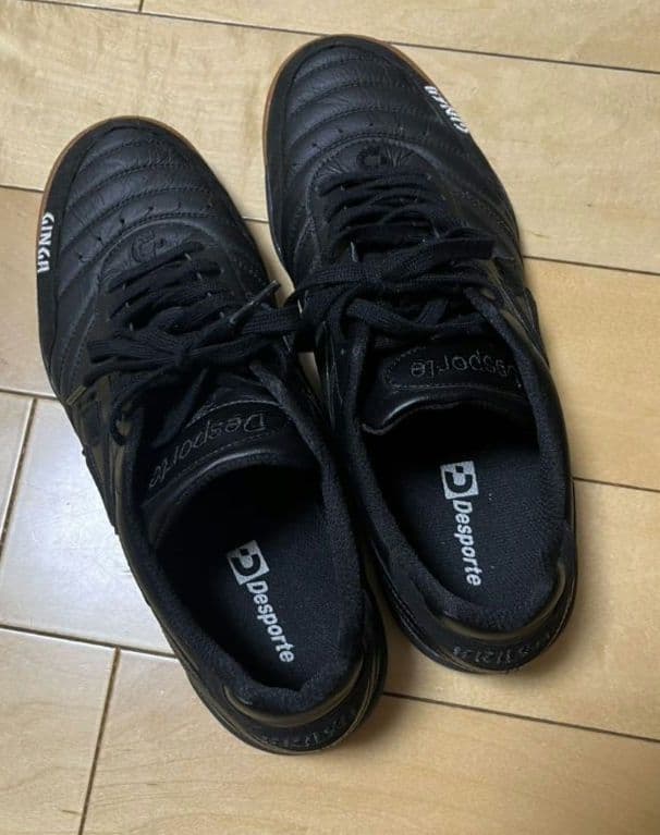 デスポルチ GINGA ブラック フットサルシューズ　サイズ　27センチ　美品