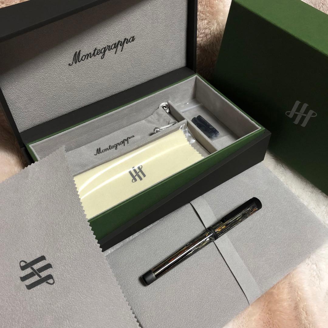 300本限定 新品未使用 モンテグラッパ 万年筆 ゼロ メテオシャワー ニブF