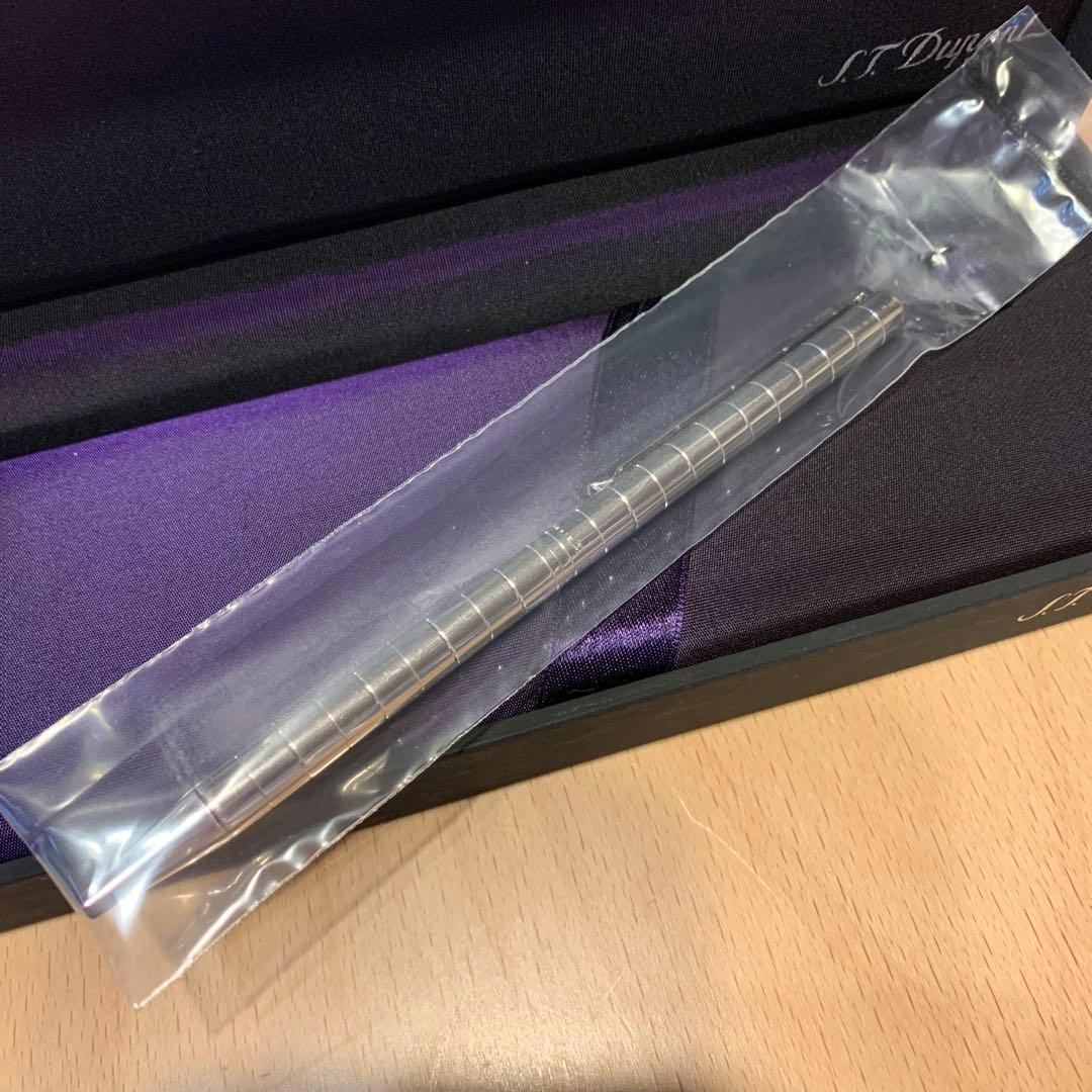 【未使用】S.T. Dupont シルバー ペン　専用ケース付き