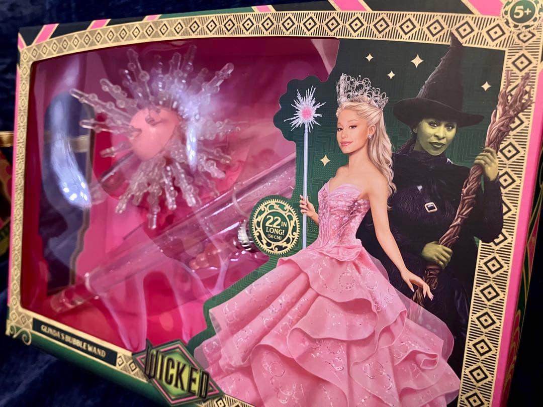 日本未発売♡映画Wicked ふたりの魔女♡グリンダ♡バブルワンド