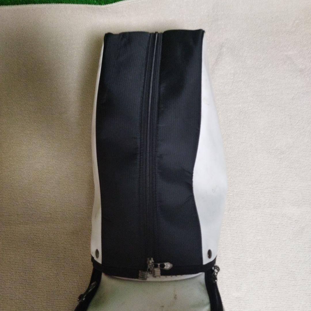 TaylorMade ゴルフキャディバッグ ホワイト/レッド　※汚れあり