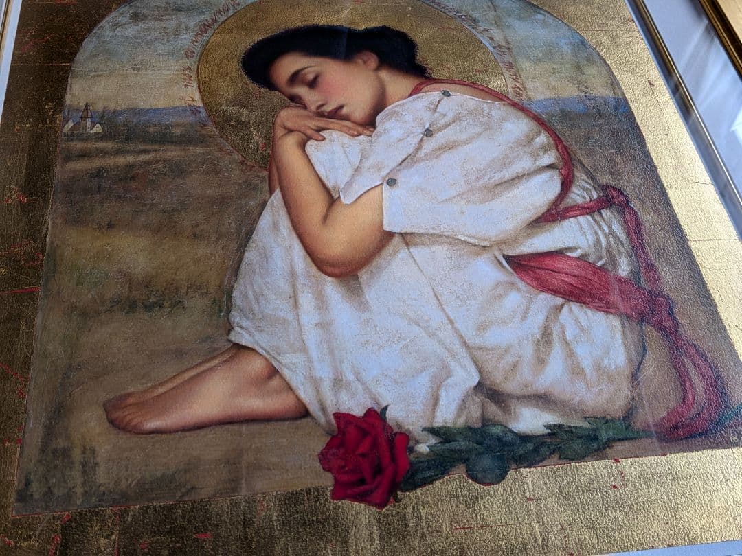 88センチ！魂の始まりを宿す美しき女性　リチャード・フランクリン　証明書付