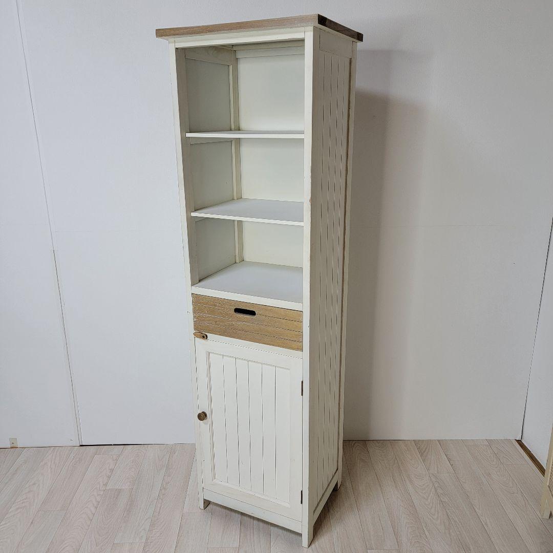 天然木トールキャビネット 45×35×150(cm)