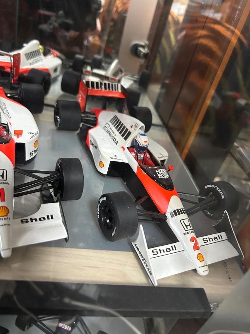 【ジャンク】MCs 1/18 MP4/5 1989 A.Prost