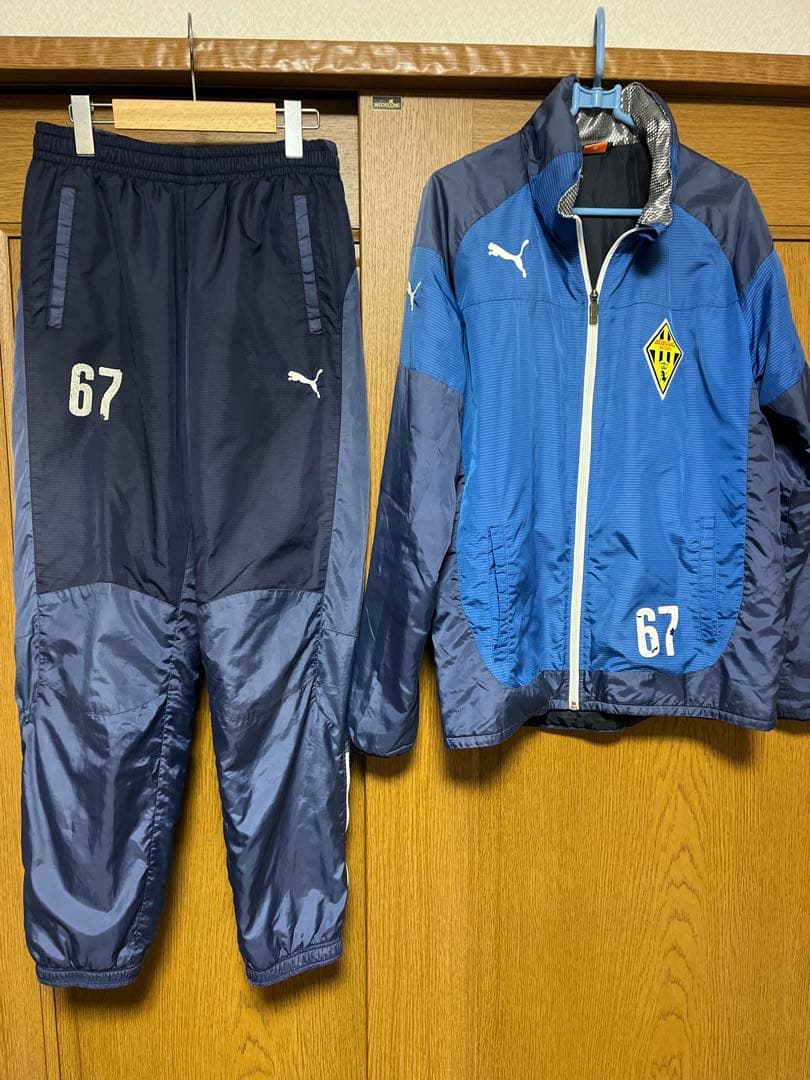 西武台サッカーウェア　ウォーマー　練習着　移動着　プーマ