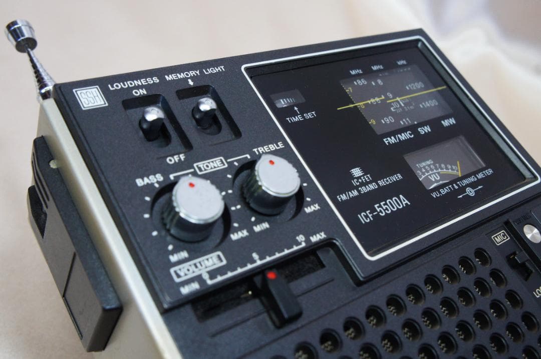 ☆綺麗☆受信OK☆スカイセンサー☆ICF-5500A☆ソニー☆SONY☆ラジオ☆