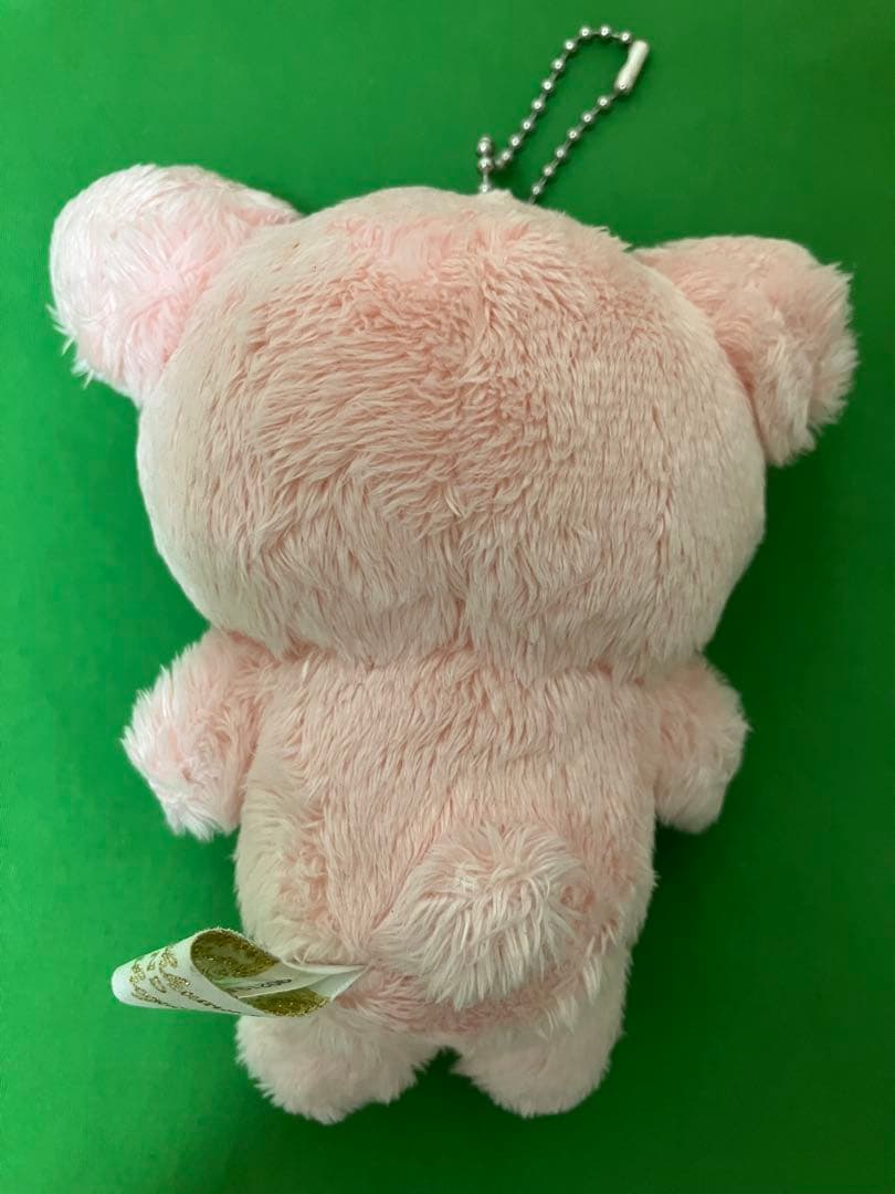 コリラックマ　ぶらさげぬいぐるみ ハッピーアイスクリーム　ピンク