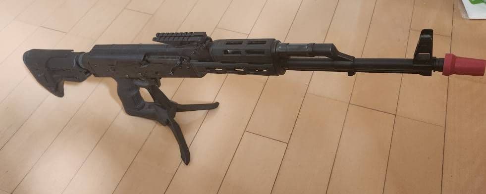 東京マルイ AKM 外装カスタム 純正パーツ完備