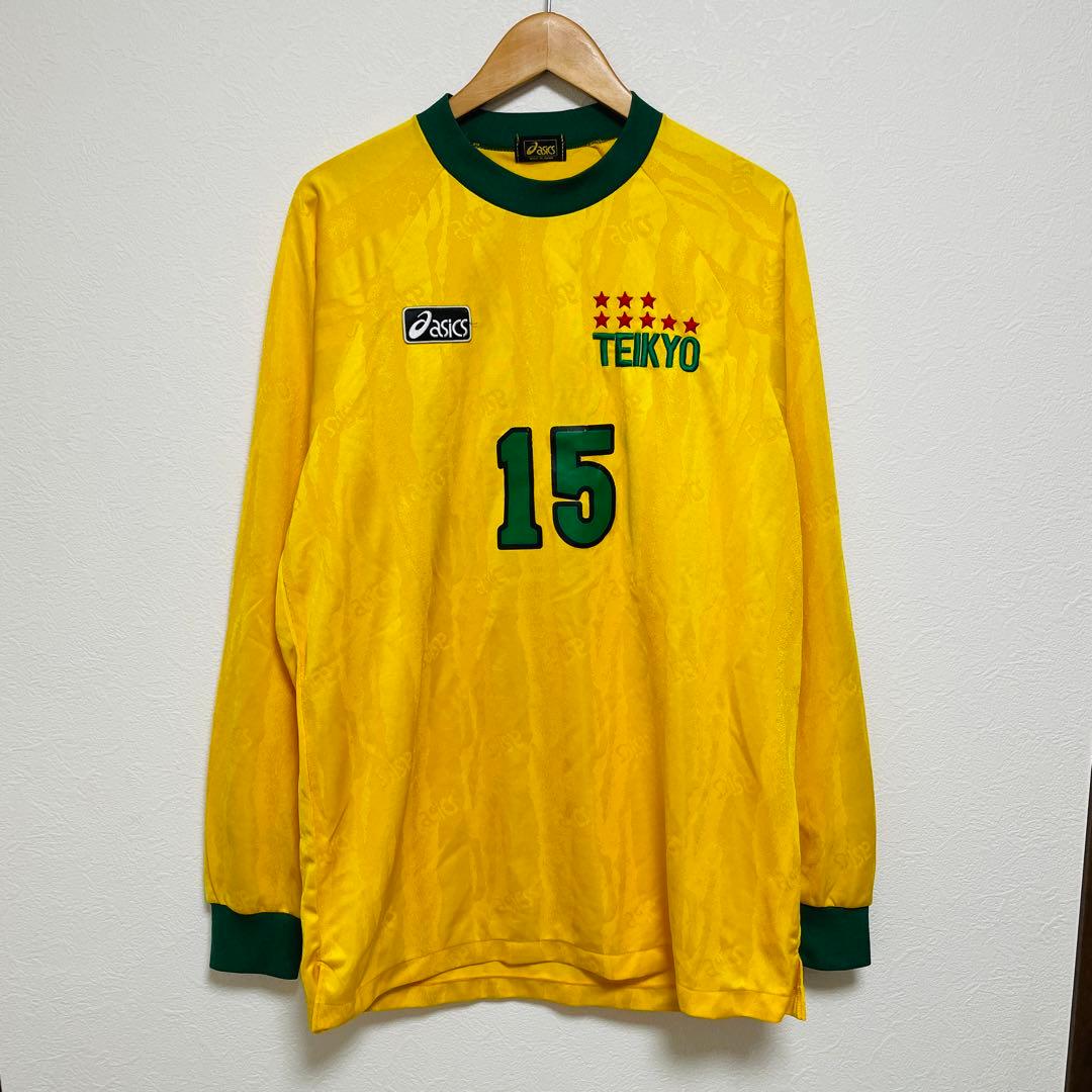 【雪の決勝】帝京高校サッカー　ユニフォーム　No15