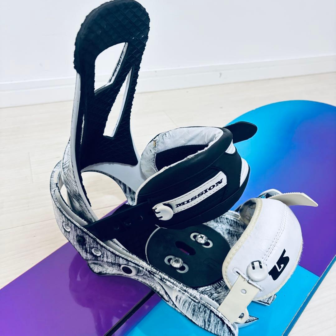 BURTON HERO 158cm＋Mission M｜バートン 板 バイン付き