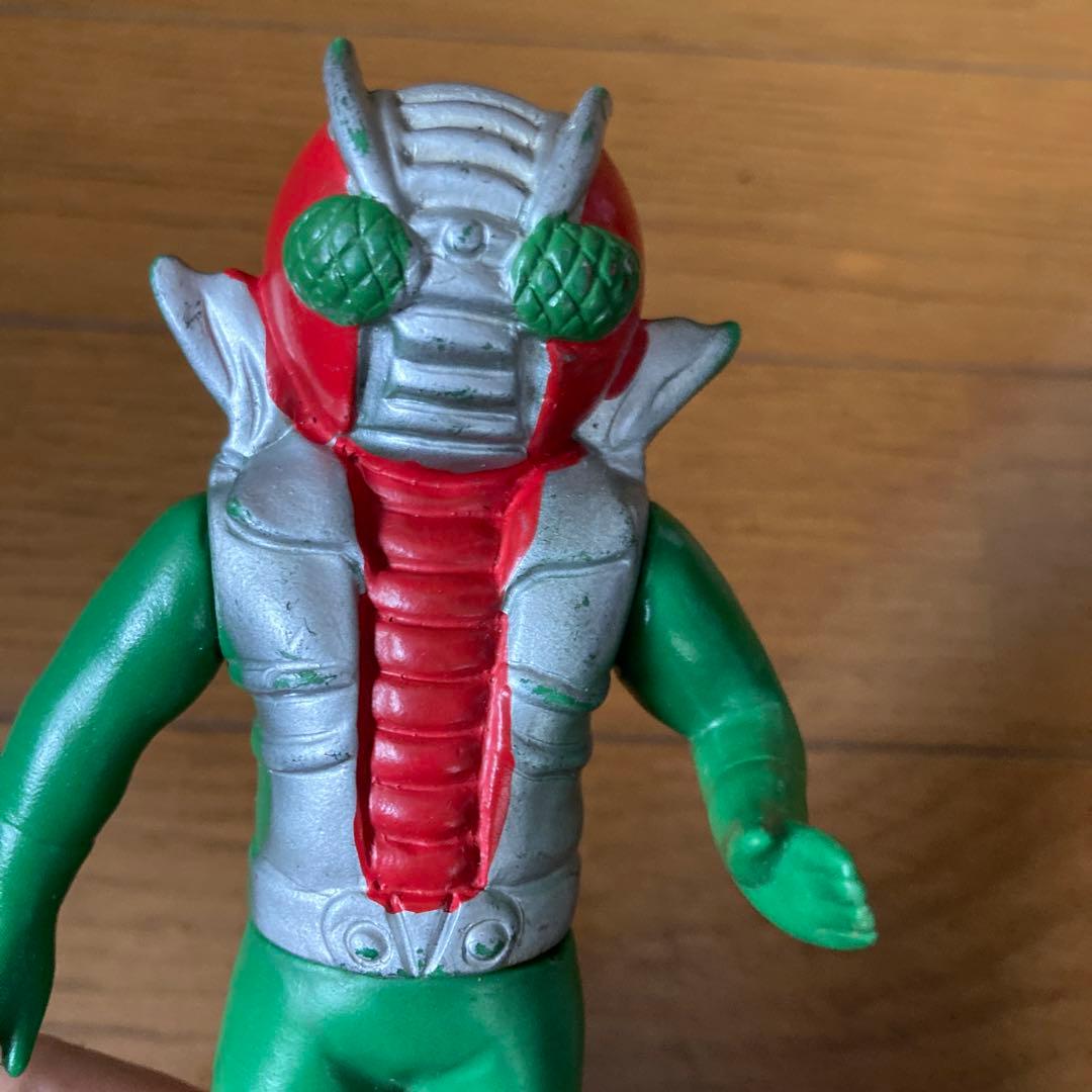 仮面ライダーV3 ソフビ　当時モノ　1970年代