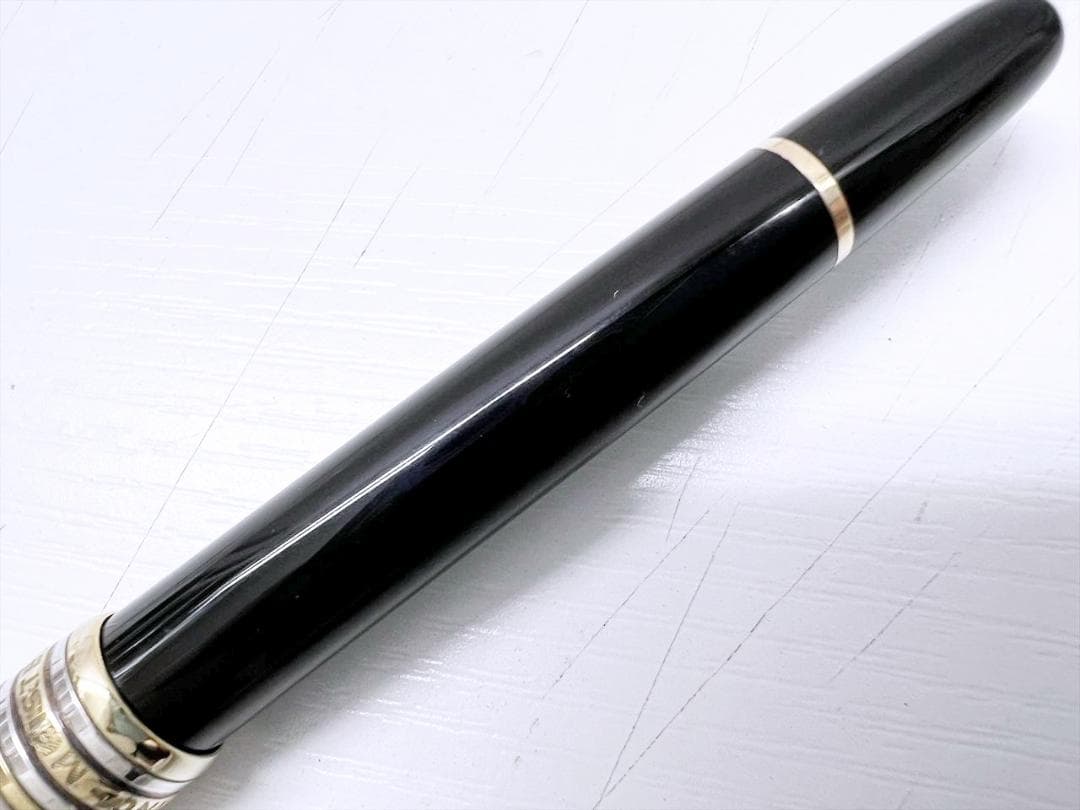 ジャンク扱い　モンブラン　ソリテール　デゥエ　万年筆　925　ペン先不明