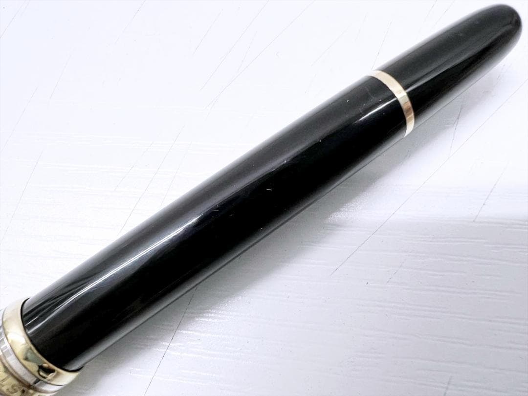 ジャンク扱い　モンブラン　ソリテール　デゥエ　万年筆　925　ペン先不明