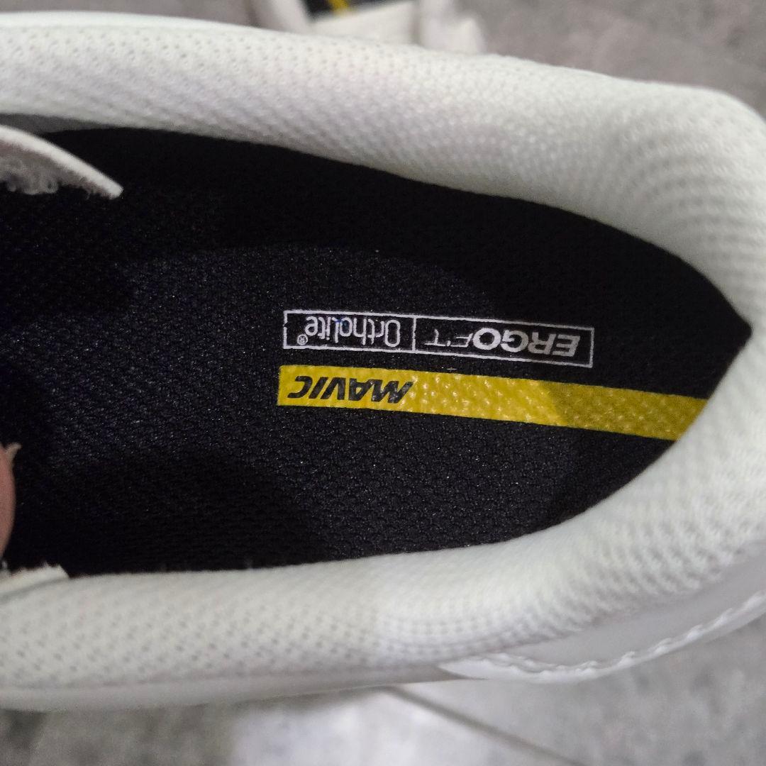 【美品・希少】MAVIC COSMIC BOA オールホワイト 27cm