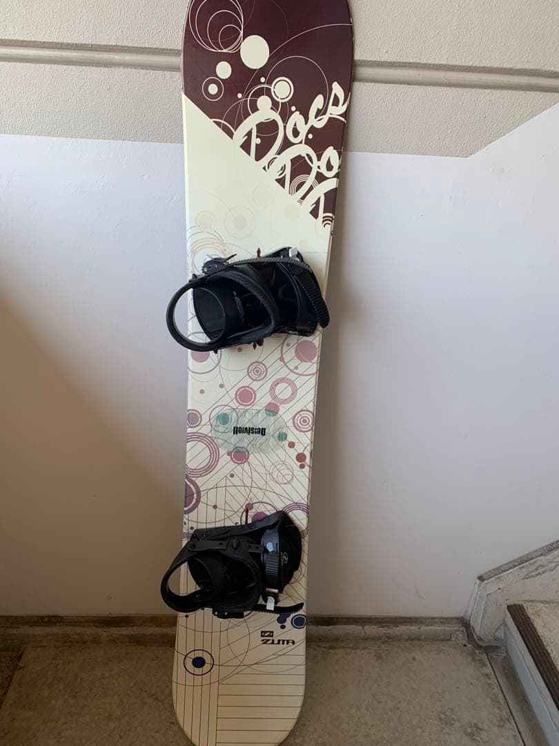 ZUMA DOCSスノーボード バインディング付き