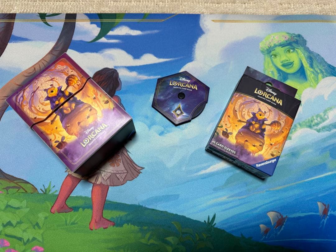 y*a様 ロルカナ サファイア スティール モアナ プレイマット プーさん デッ