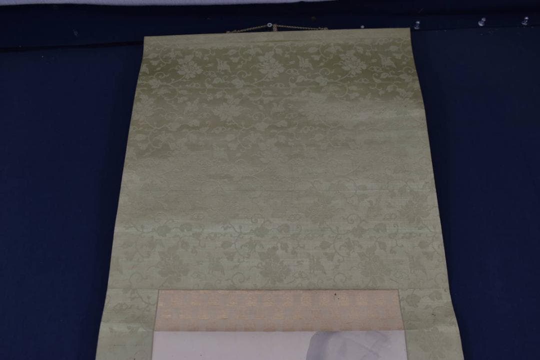 【真作】田中頼璋/高士探梅図/山水人物図/掛軸/名家伝来/Z-893