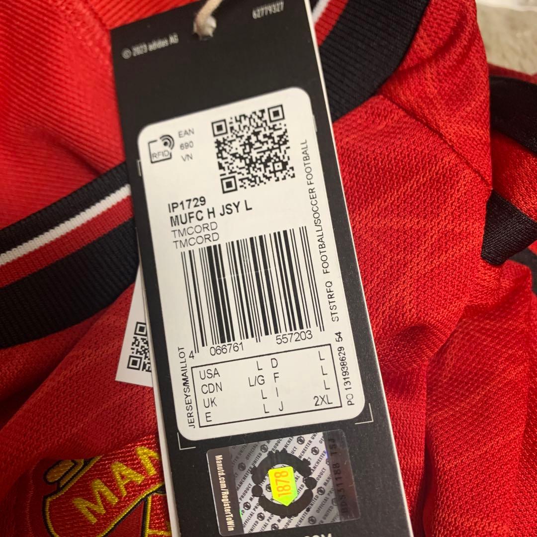 正規品　マンチェスターユナイテッド　メイソン　マウント　長袖　CL仕様