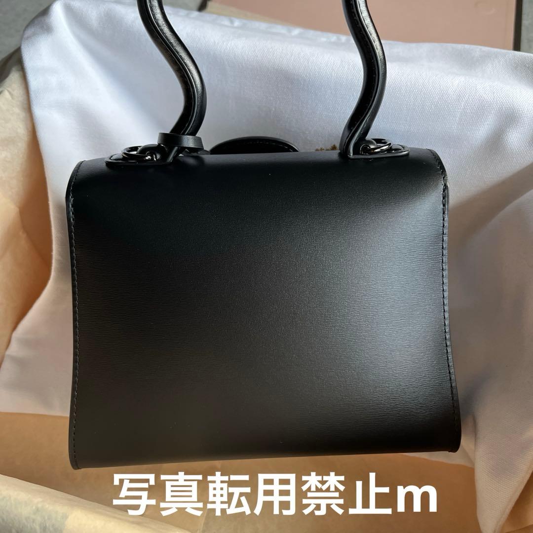 mimi！デルヴォー　ブリヨンミニ ウェイビー ブラック　美品