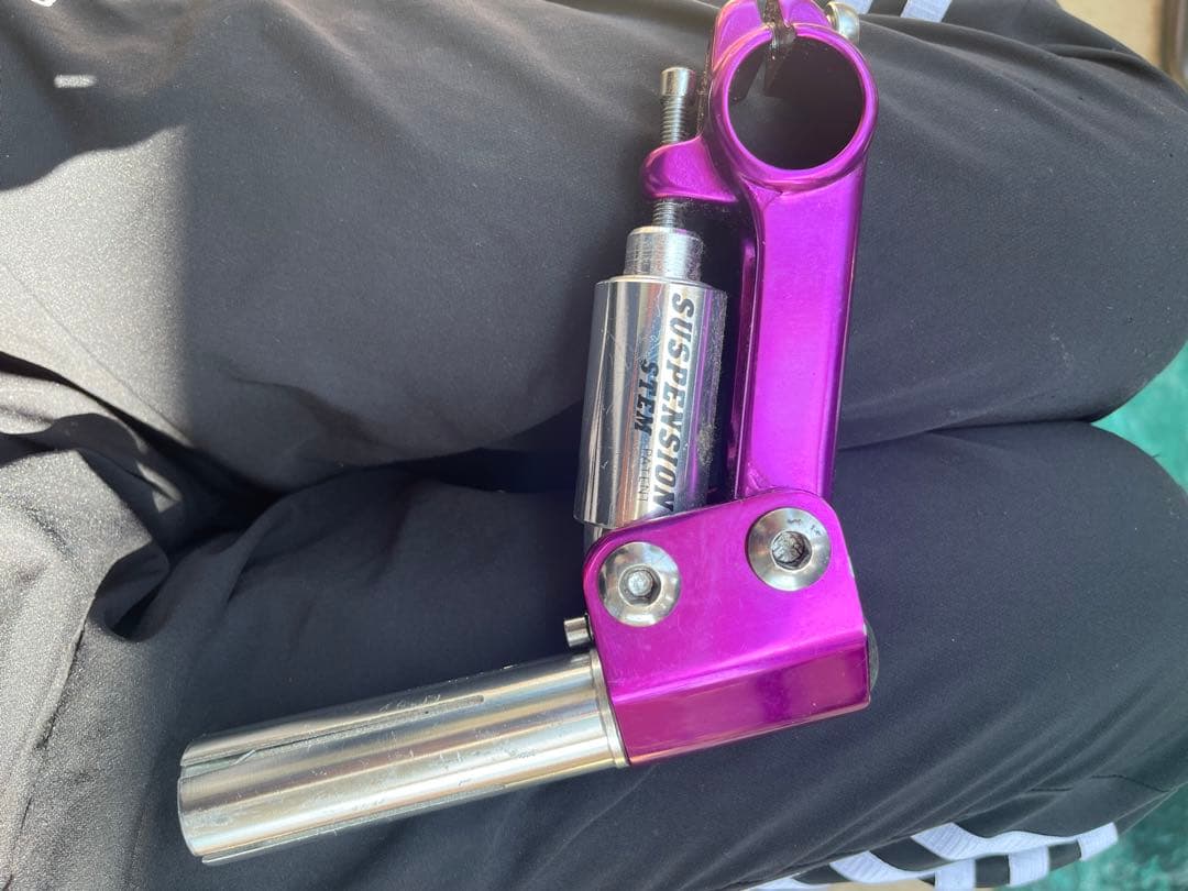 JD COMPONENTS MTB用サスペンションステム 紫