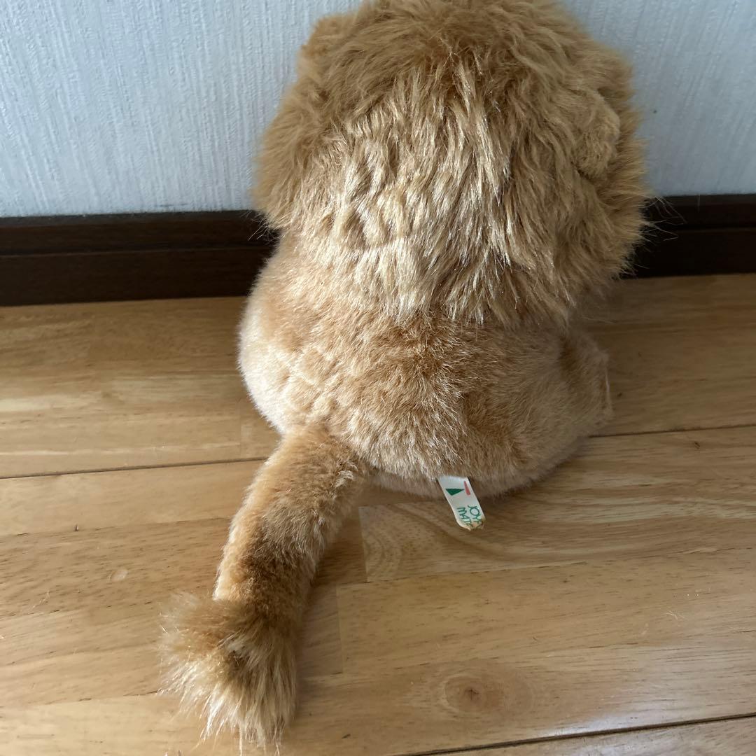 ライオン　ぬいぐるみ　ジョイフルメイト　昭和　レトロ　たけのこ　アニマル　動物