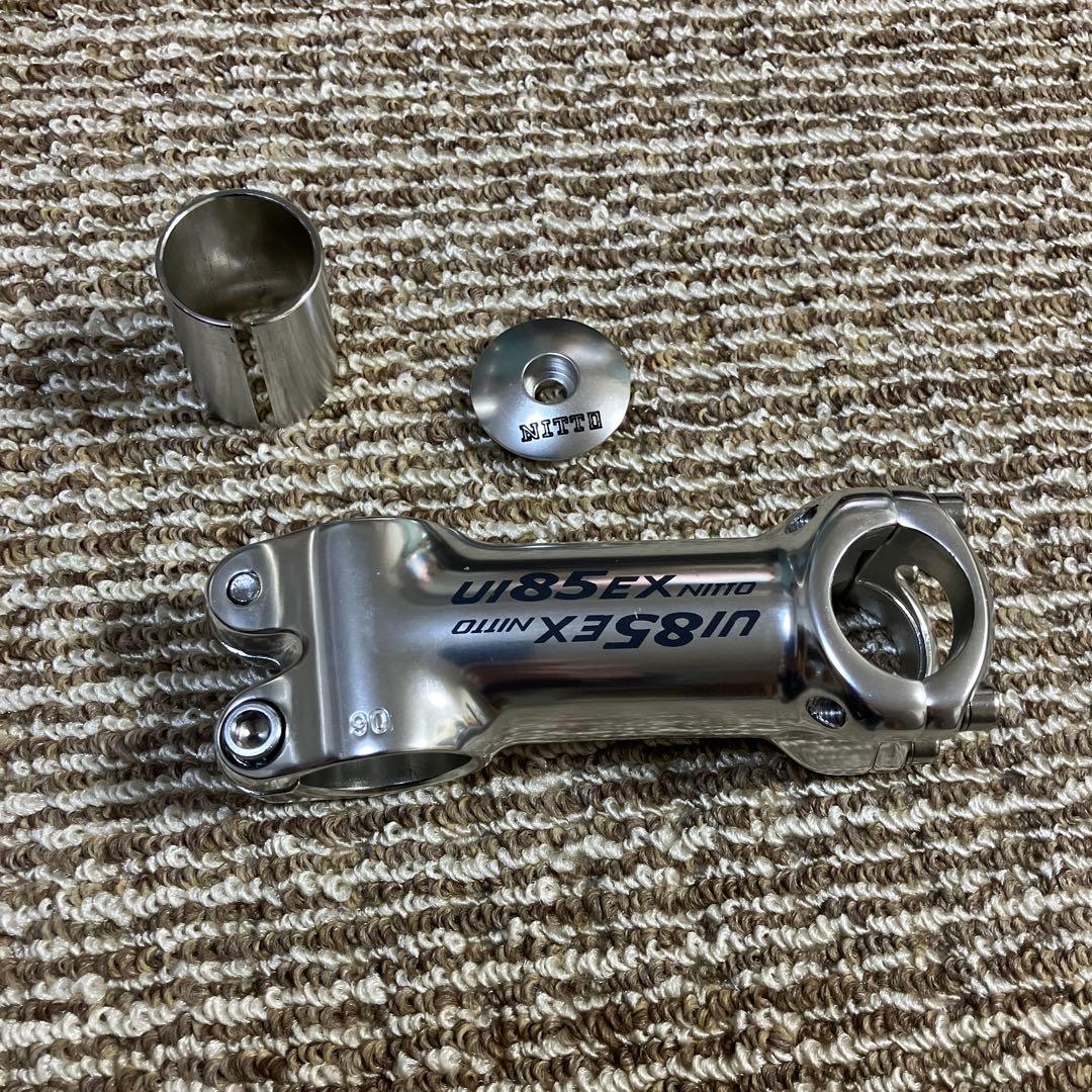 NITTO M186 ハンドルとステムセット　シルバー　1インチ対応　美品　希少