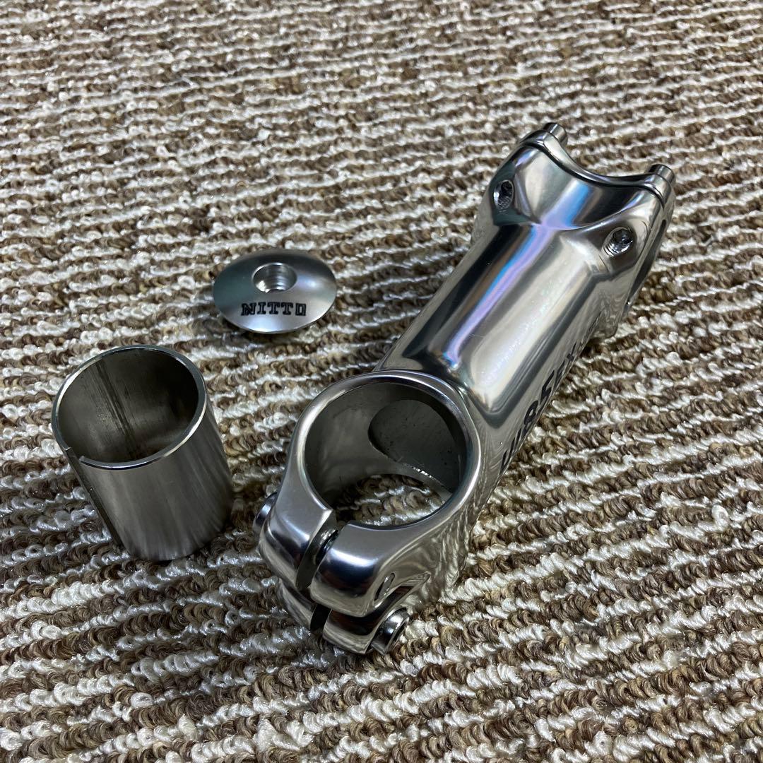 NITTO M186 ハンドルとステムセット　シルバー　1インチ対応　美品　希少