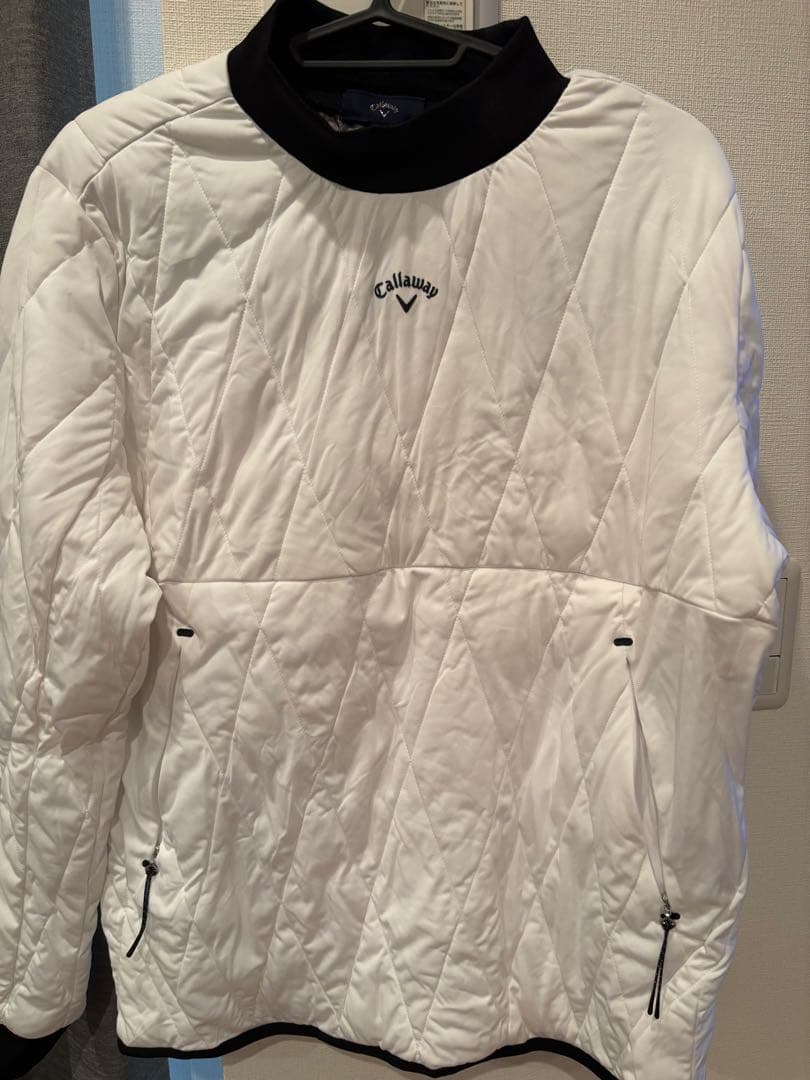 Callaway ホワイト キルティングジャケット