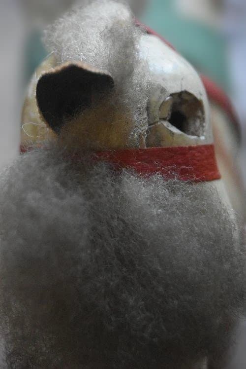 フランスアンティーク馬のオブジェ　西洋民藝　ジャンク品