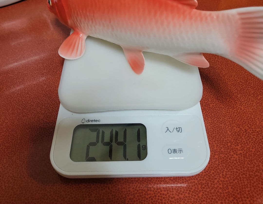 当時物 ノリタケ 鯉 魚 置物 2匹 フィギュリン Noritake