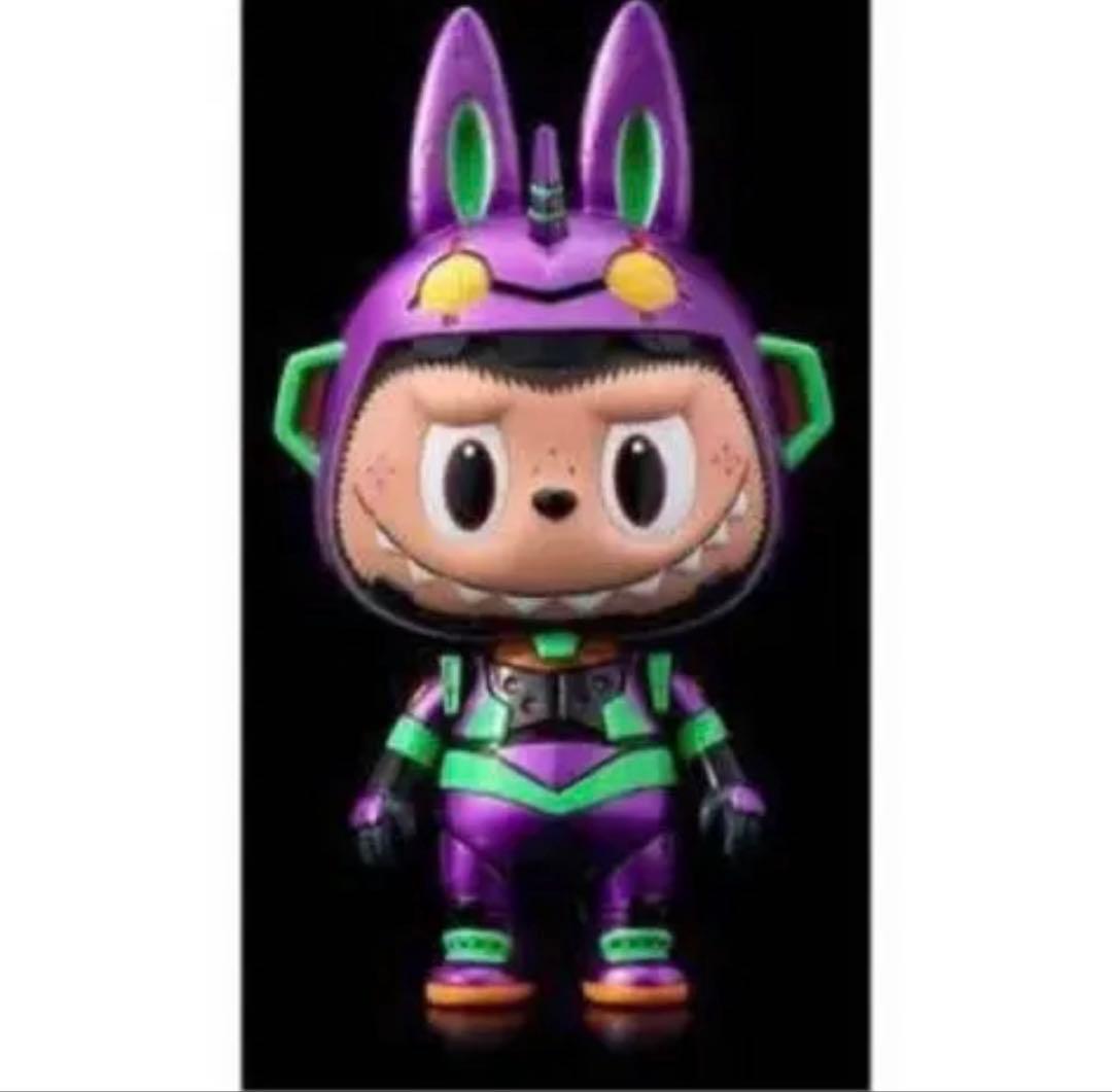 エヴァ　ラブブ　LABUBU初号機メタリック版