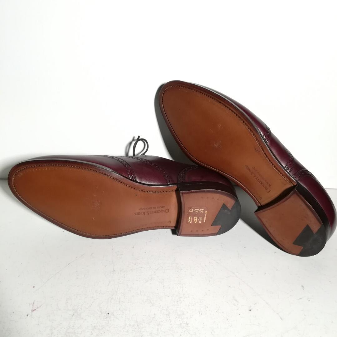 c1036 新品同様 クロケット&ジョーンズ Jenny ウイングチップ 4C