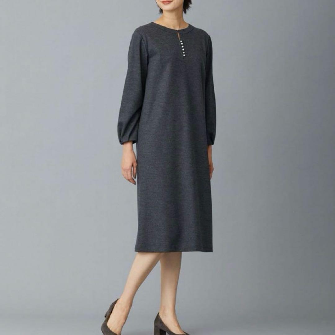 未使用タグ付き ジェイプレス アクアレジェンドウールジャージー ワンピース 近年