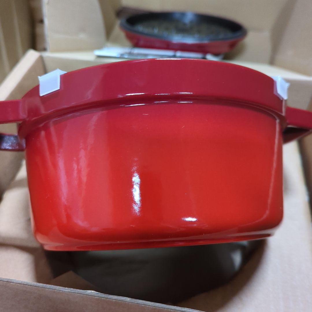 ストウブ STAUBピコ ココット ラウンド 20cm チェリZ1033-330