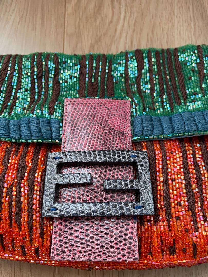 FENDI フェンディ ビーズバッグ ハンドバッグ マルチカラー 正規品