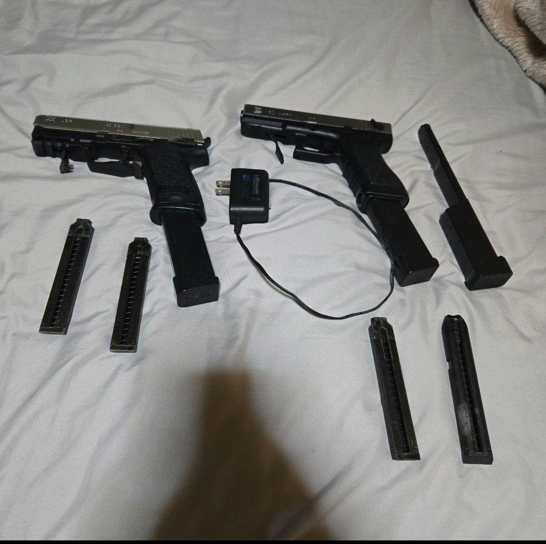 H&K USP & Glock 19 電動ガンセット