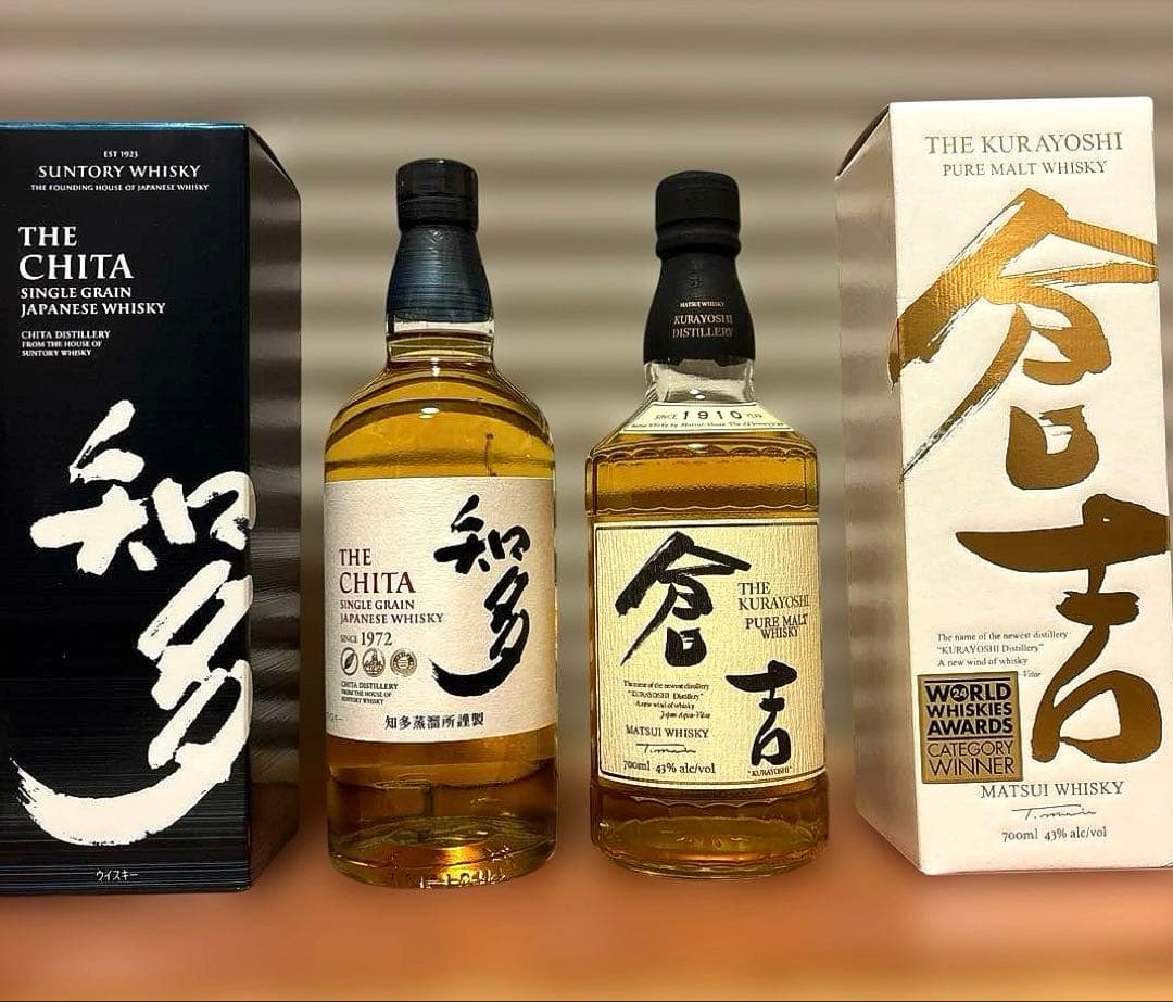 i*n様 サントリー知多 & 倉吉700ml ウイスキーセット