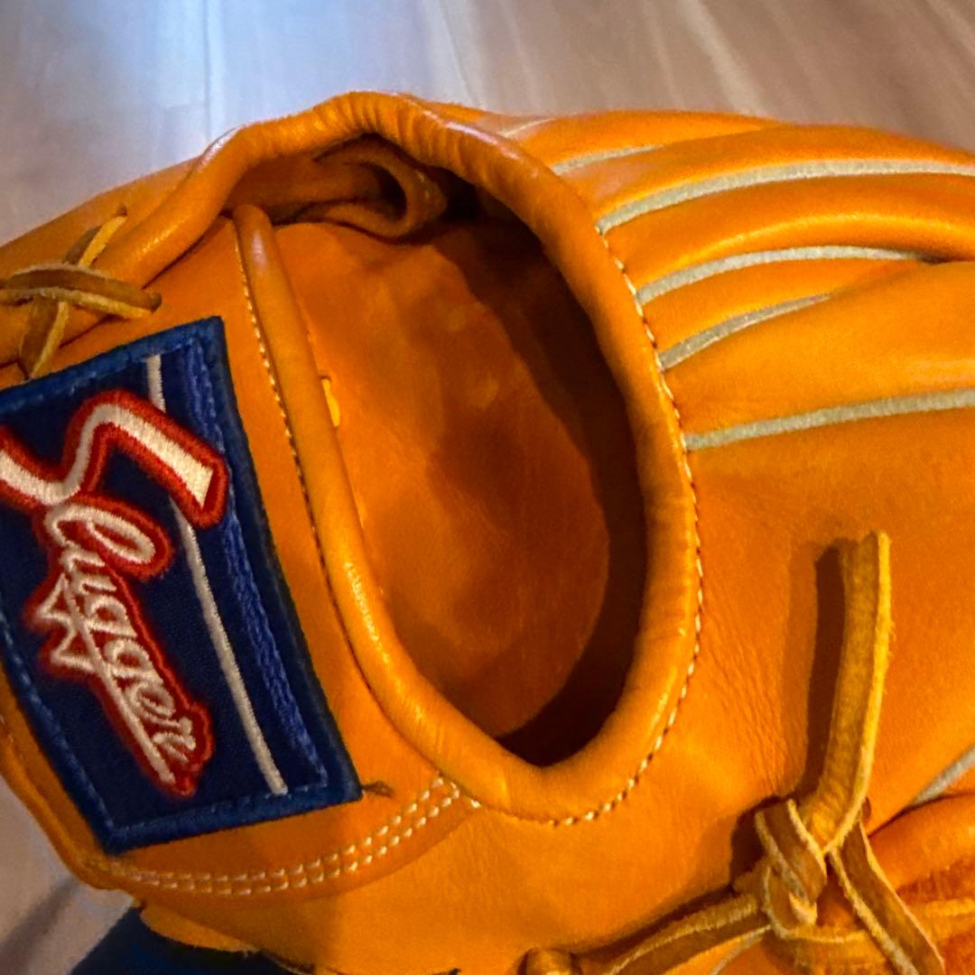 スラッガー 軟式グローブ オレンジ