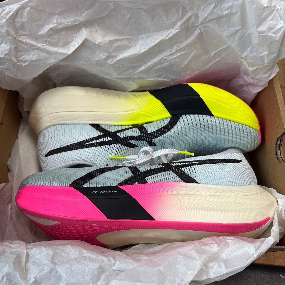 室内試し履きのみアシックス メタスピードスカイパリ 28cm