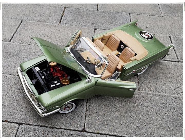 ミニカー 1/18 Roadhawk クライスラー 300F 1960 グリーン