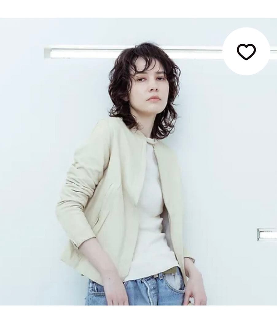 新品未使用　sissiレザー　シングルライダース