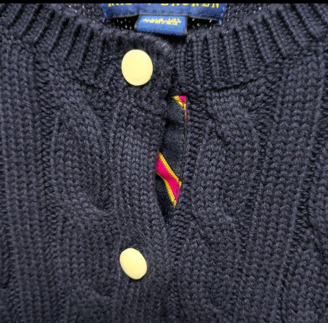 POLO RALPH LAUREN ネイビー カーディガン