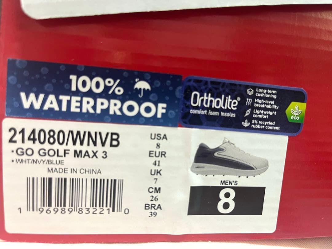 【新品未使用】SKECHERS ARCHFIT ゴルフシューズ 26cmメンズ