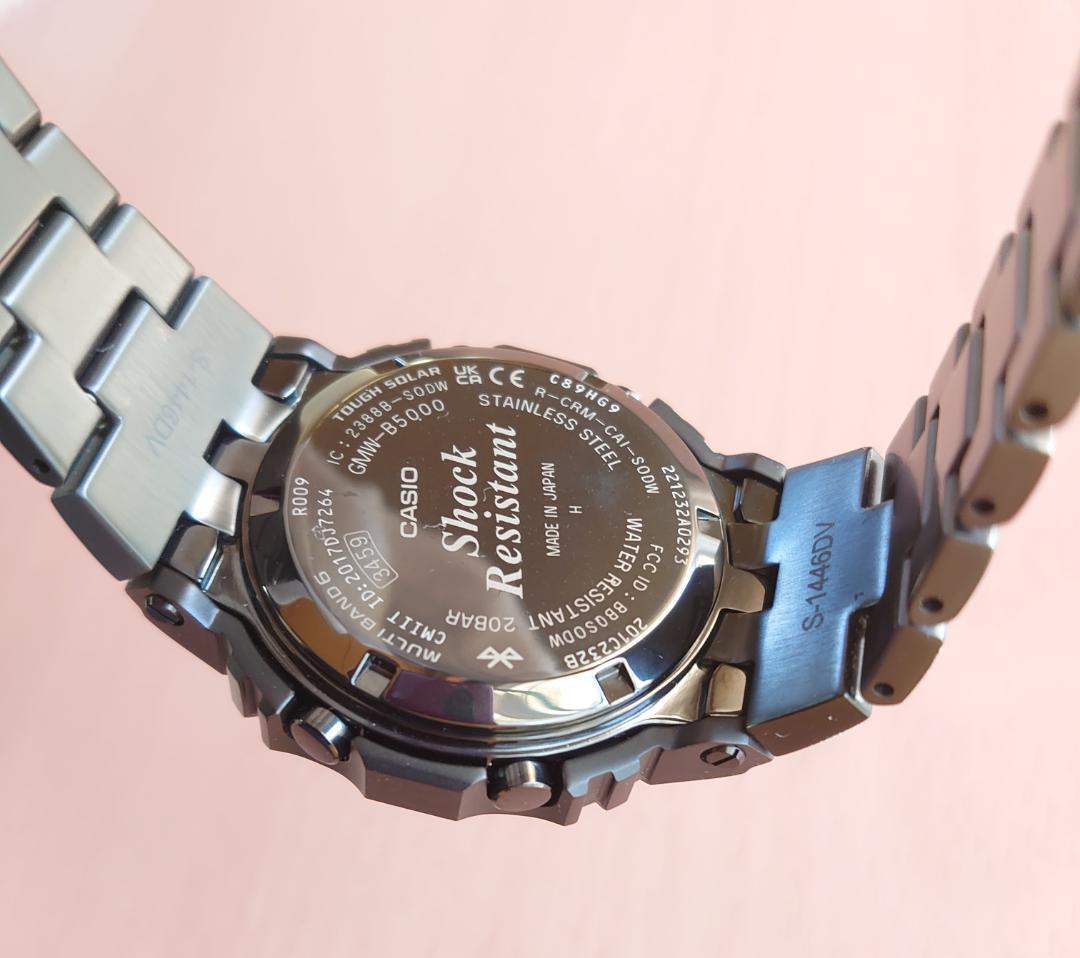 【美品】 G-SHOCK GMW-B5000MB-1JF フルメタル 日本製
